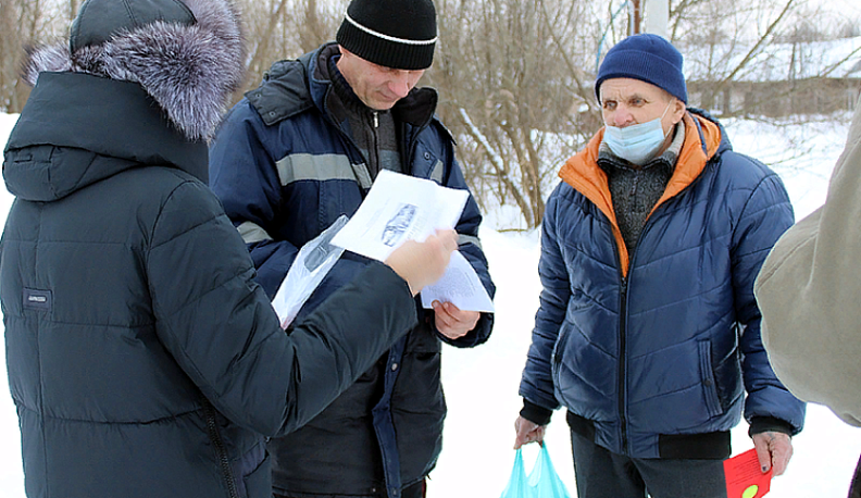 В Износках прошла акция памяти «Блокадный «светлячок»