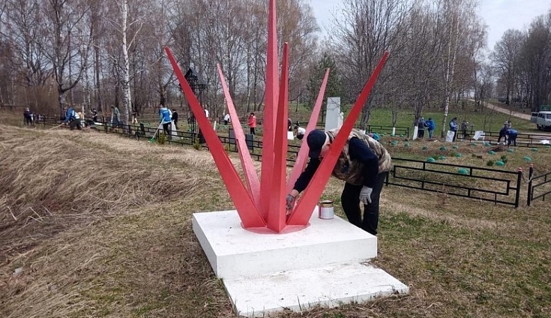 В Барятинском районе завершается весенняя Неделя добра