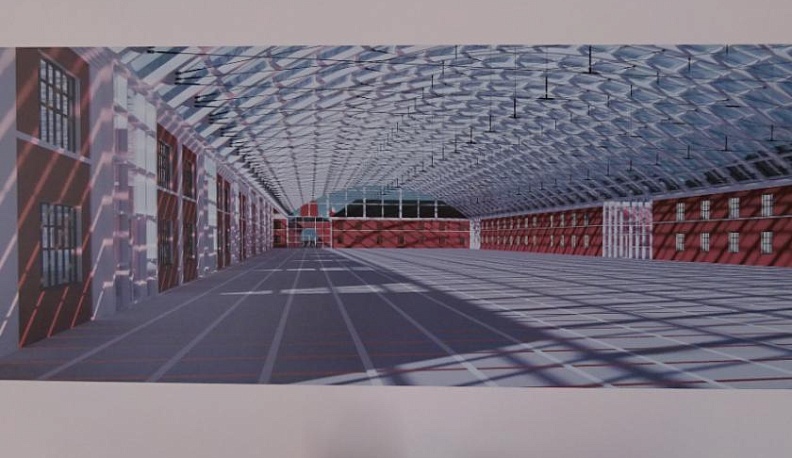 Гостиный двор в Калуге накроют арочной крышей