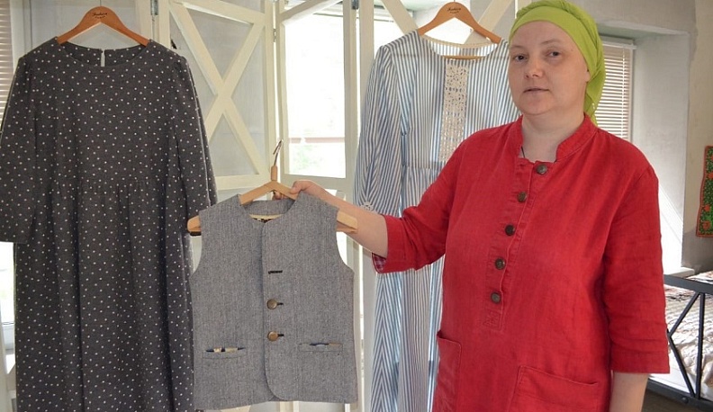 Благодаря социальному контракту в Людинове появилась дизайнерская одежда