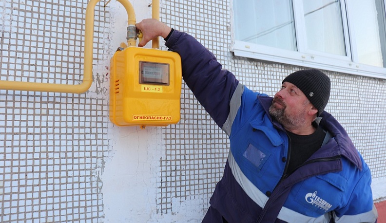 Природный газ пришёл в дома жителей сёл Мещовского района