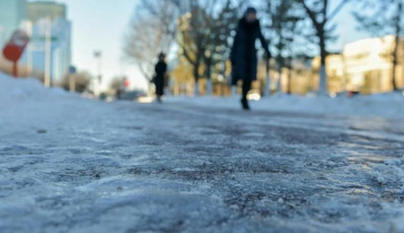 МЧС предупреждает о гололеде и гололедице в Калужской области 