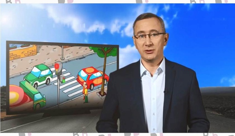 Владислав Шапша провел видеоурок по правилам безопасности на дорогах для юных калужан 