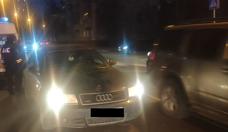 В центре Калуги иномарка сбила пешехода