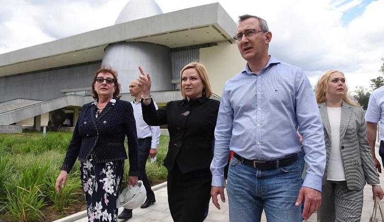 Министр культуры Ольга Любимова посетила с рабочим визитом Калугу