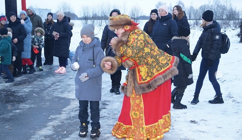 В Козельском районе простились с Осенью