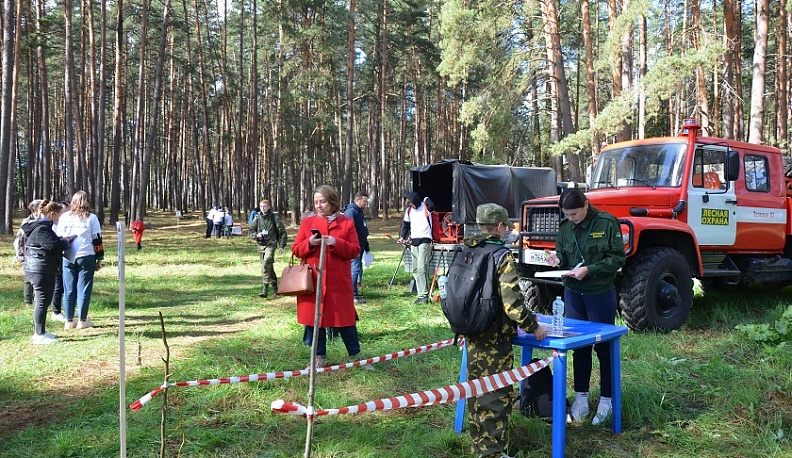 В Юхнове проходит областной конкурс школьных лесничеств