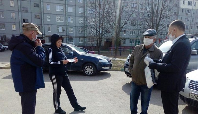 Жители Турынино получили недостающие средства защиты