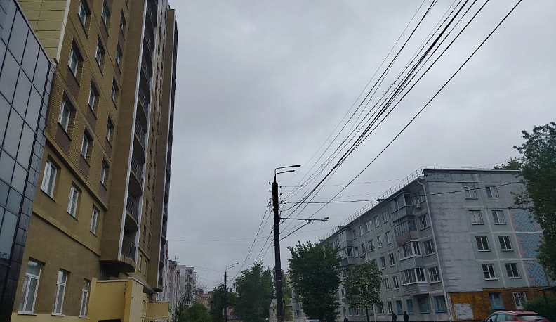 В Калуге снова идёт дождь