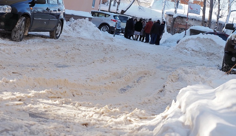 В Калуге привлекли «ТОС-контроль» к проверкам уборки дворов от снега
