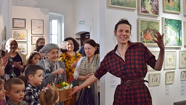 В Тарусе художники «открыли» весну