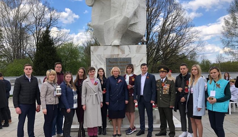 Эстафета Огня Победы стартовала на Ильинских рубежах