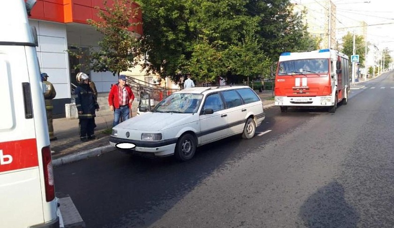 В центре Калуги иномарка сбила женщину 