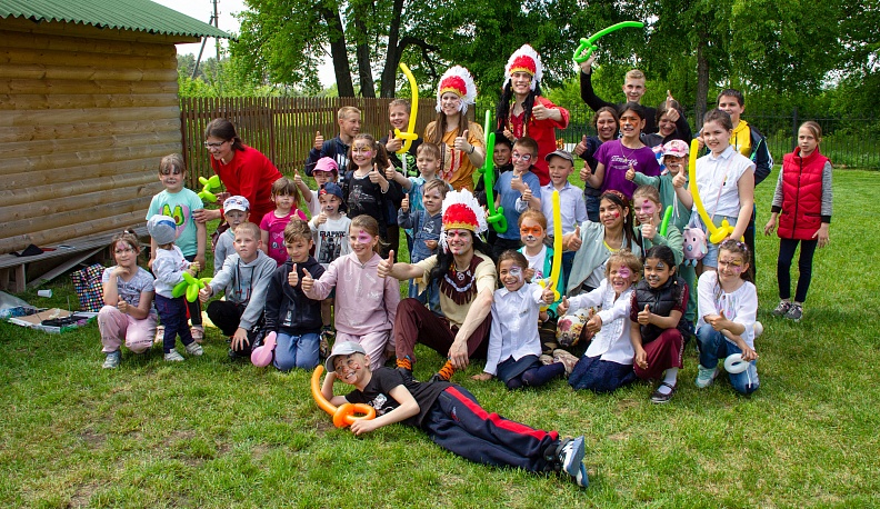 В Жиздринском районе прошел детский праздник