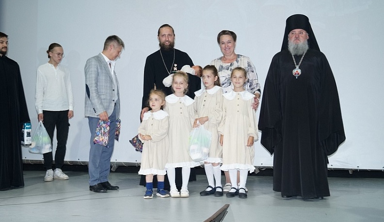 В Козельске прошел епархиальный День отца