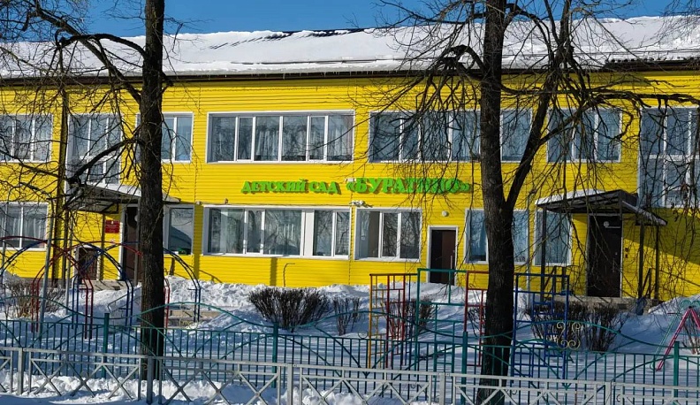 В Хвастовичах после капремонта открылся детский сад «Буратино»