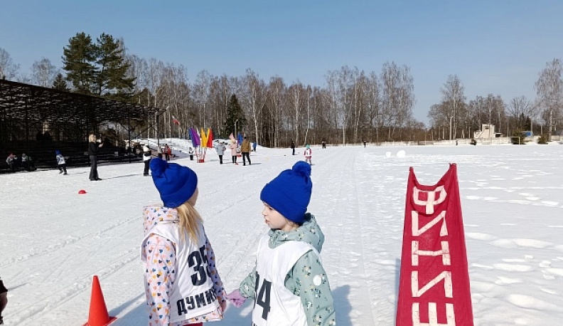 В Думиничах провели соревнования по лыжным гонкам в зачёт областной Спартакиады дошкольных образовательных учреждений