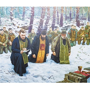 Картины  с передовой