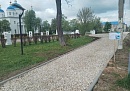 В Мещовске благоустраивают территорию у мемориального комплекса В Мещовске благоустраивают территорию у мемориального комплекса