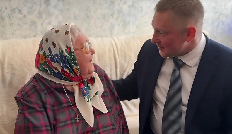 Долгожительница Ферзиковского округа отметила вековой юбилей