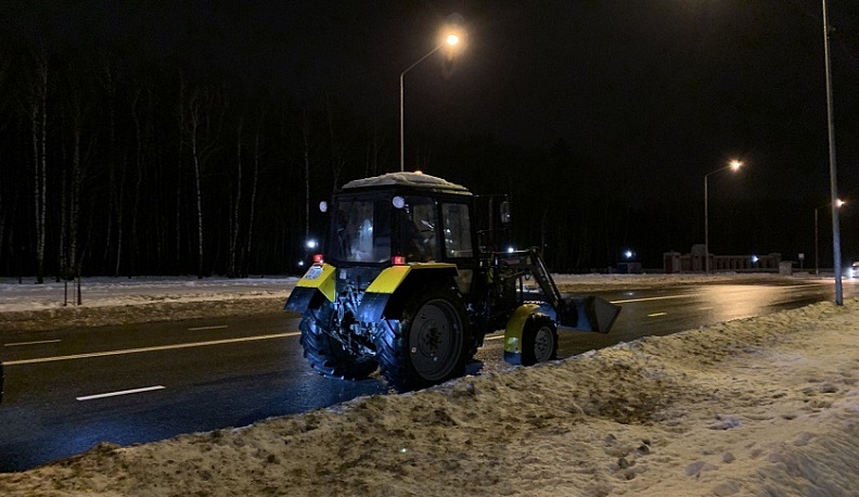 В Калуге сегодня ночью будут вывозить снег с 12 улиц и перекрестка