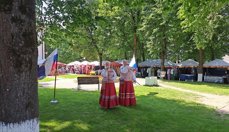 В Жуковском районе отпраздновали День России