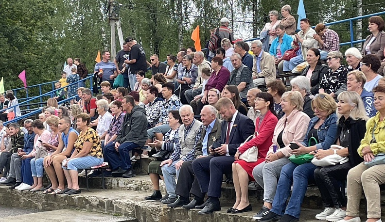 День строителя и День физкультурника в Думиничах отметили большим праздником