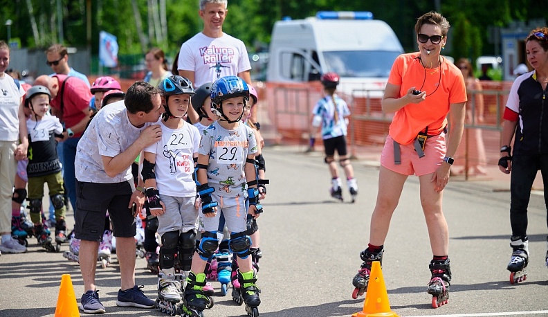В Обнинске прошел детский роллер-кросс