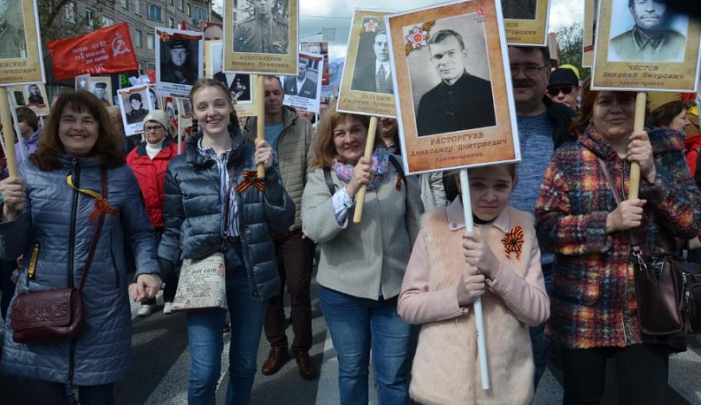 Сотрудники ИД «КГВ» приняли участие в шествии «Бессмертного полка»