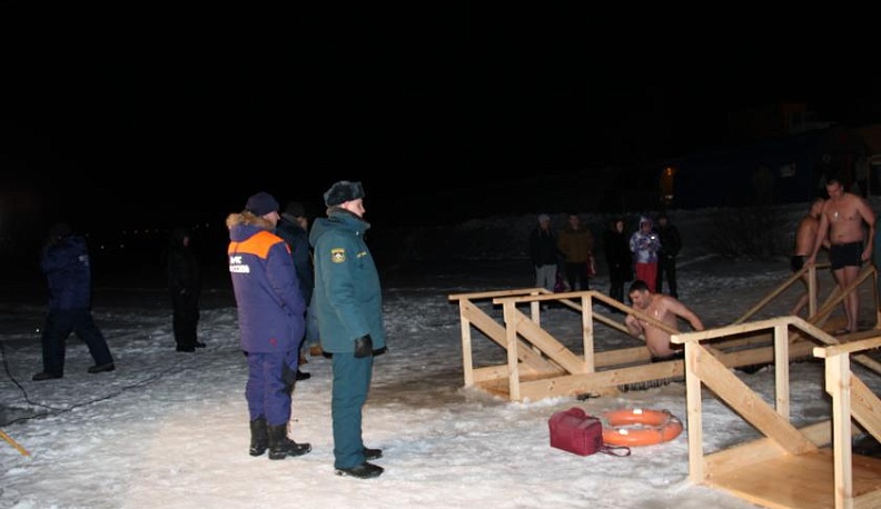 В калужском МЧС назвали места, пригодные для крещенских купаний