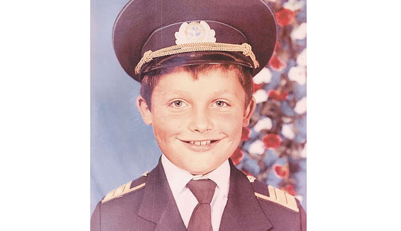 Детское фото Саши.