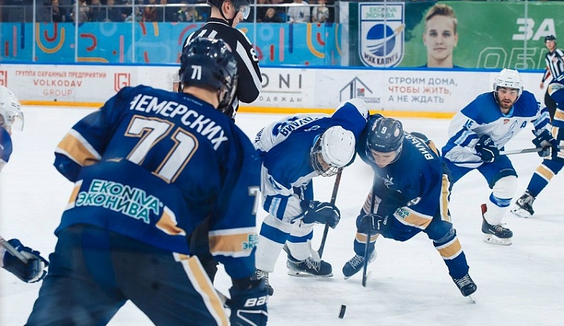 ХК «Калуга» сыграли последний матч с тверским клубом