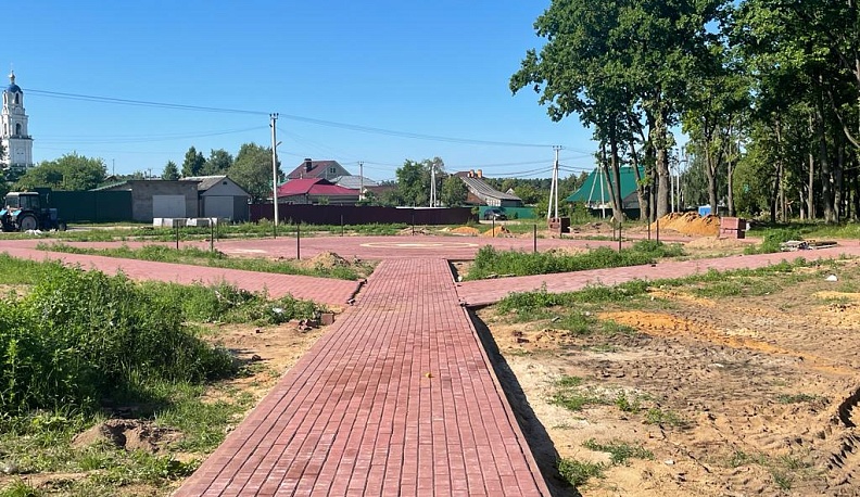 В селе Льва-Толстого облагородят сквер «Дубки»