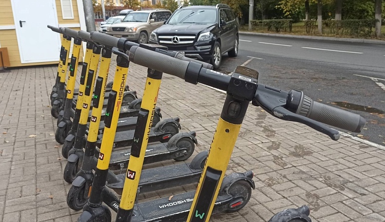 В Калужской области ввели ограничение скорости на электросамокаты