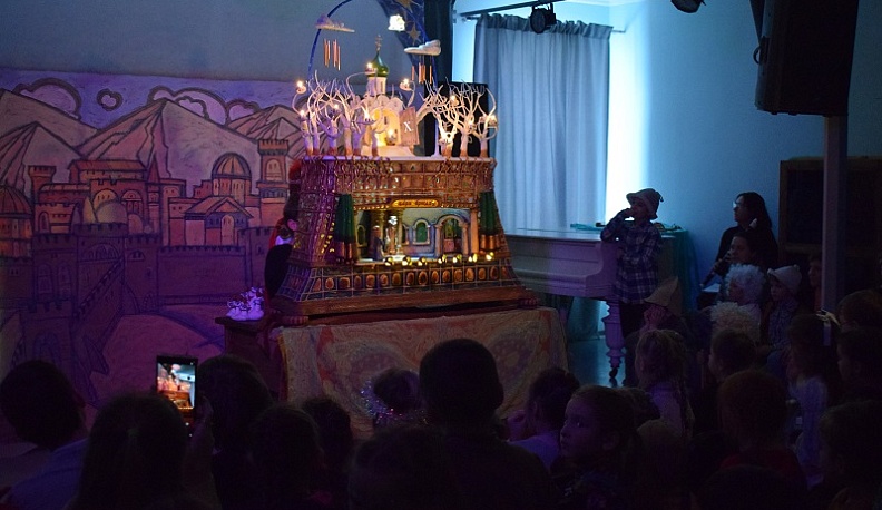 В Тарусе на Рождество показали вертепное представление