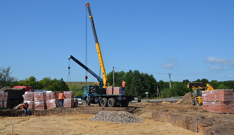 В Козельске строят станцию очистки питьевой воды