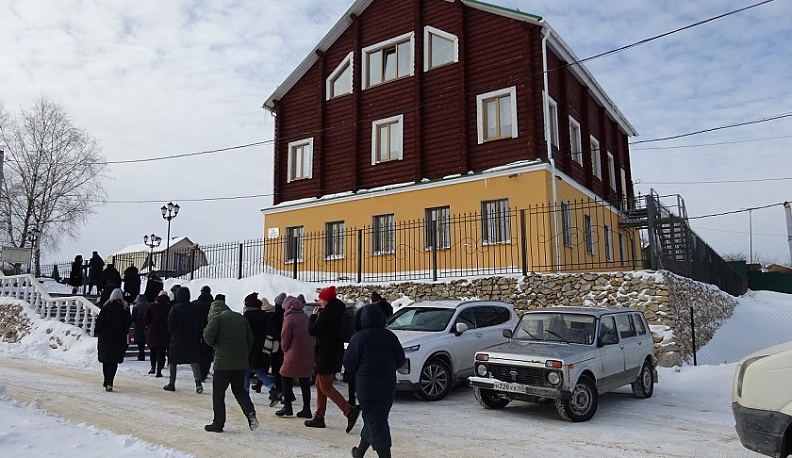 В пятницу в мещовском музее трех цариц был переаншлаг