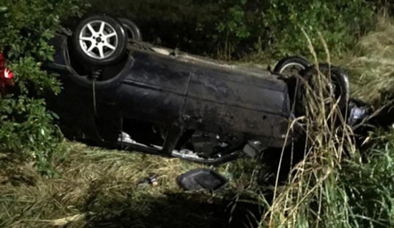 Пьяный калужанин угнал и разбил машину в Брянской области