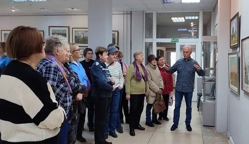 Жителей областного центра пригласили на творческую встречу с художником из Обнинска 