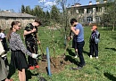Козельские юннаты из села Волконское вступили в движение школьных лесничеств