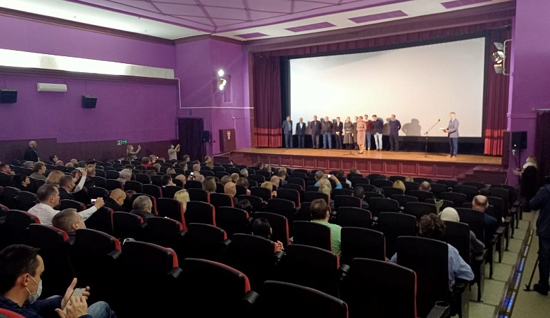 В Обнинске состоялась премьера фильма "Подольские курсанты"