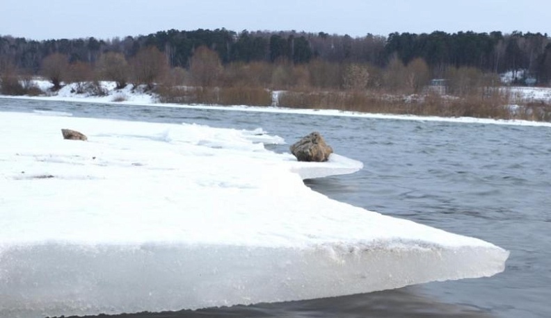 Калужские реки освобождаются ото льда. Фото 