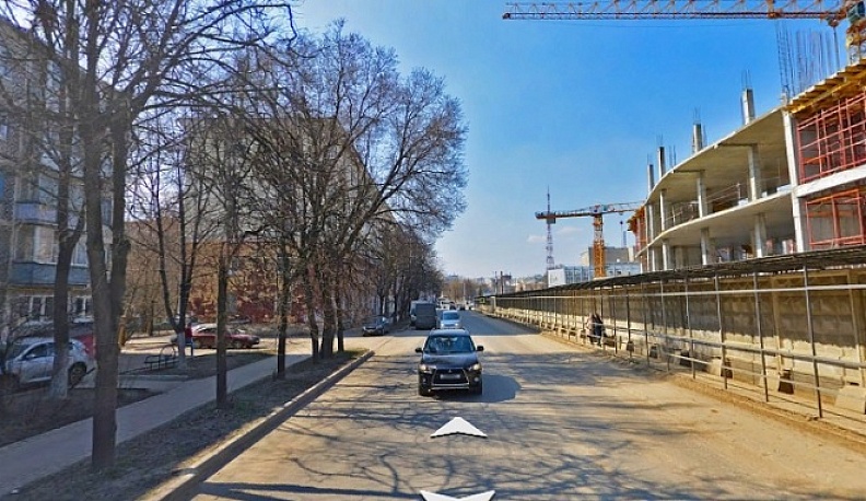 В Калуге улица Баррикад станет трехполосной