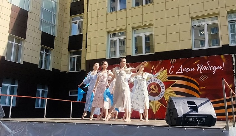 Калужские студенты отметили 81-ю годовщину Великой Победы