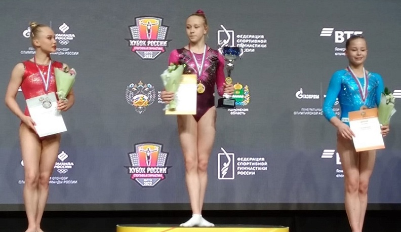 Виктория Листунова победила на Кубке России по спортивной гимнастике
