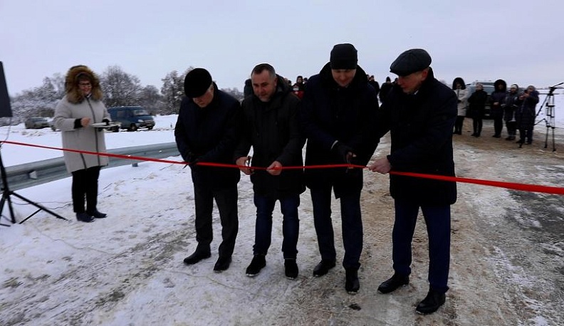 В Мещовском районе открыли дорогу жизни для фермерского хозяйства