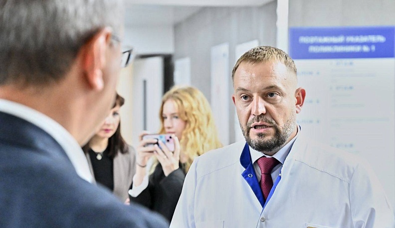 Владислав Шапша посетил больницу №8 в Обнинске 