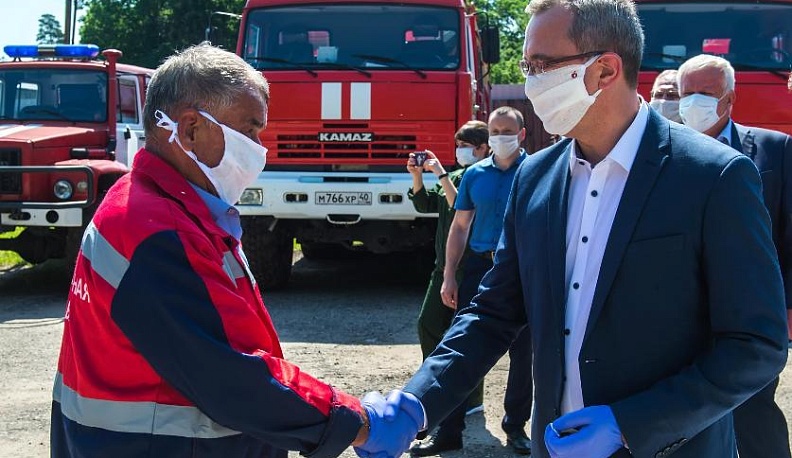 Обновление парка спецтехники Лесопожарной службы Калужской области будет продолжено