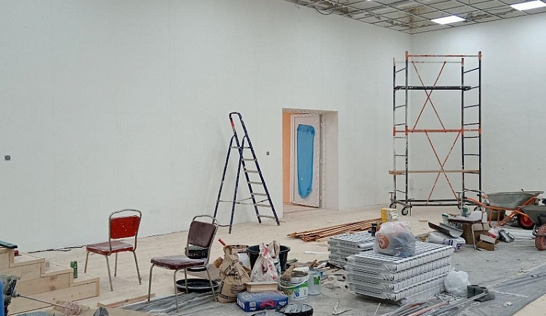 В Кировском районе завершается ремонт сельского Дома культуры по нацпроекту