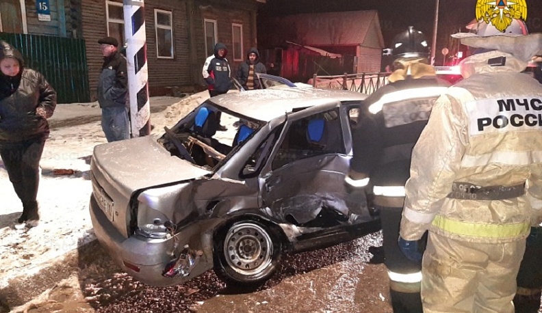 В Малоярославце в жестком ДТП пострадали люди